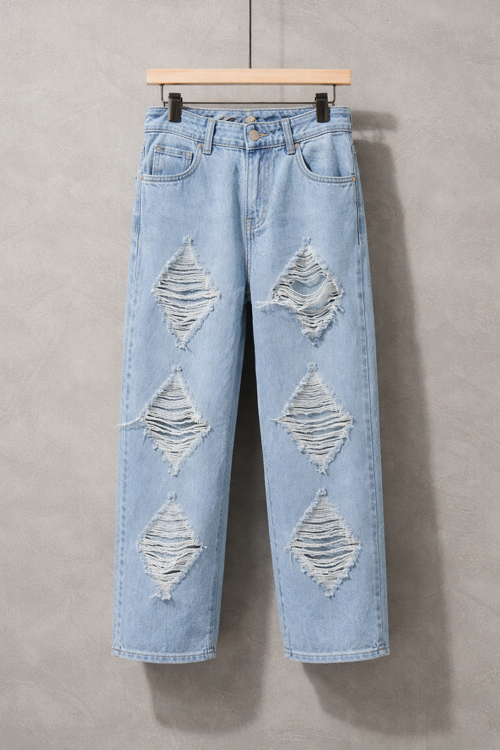 VELTRO Diamond Distressed Jeans
